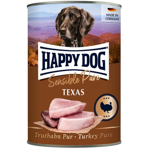 Varčno pakiranje Happy Dog Sensible Pure  24 x 400 g - Texas (čisti puran) Cijene
