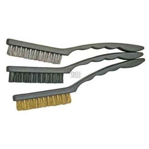 BGS Set četki ručnih čelik,mesing,najlon 225mm 3dj.3079 jese Cijene