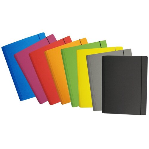  Preklopna mapa EcoColor A4 z zavihki in elastiko Slike