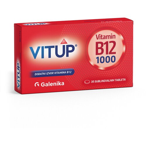 GALENIKA AD-GAL VitUp® B12 1000 mcg 30 tablete Slike