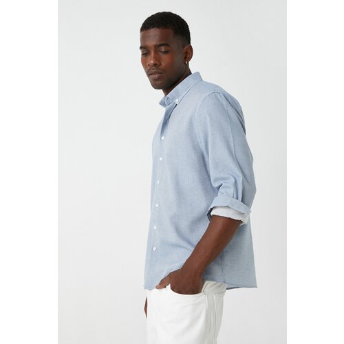 Koton Men&amp;#039;s Blue Shirt Slike