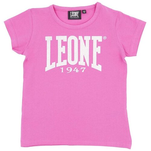 Leone 1947 Majice s kratkimi rokavi Girl T-Shirt Short Sleeves Basic Rožnata Cene