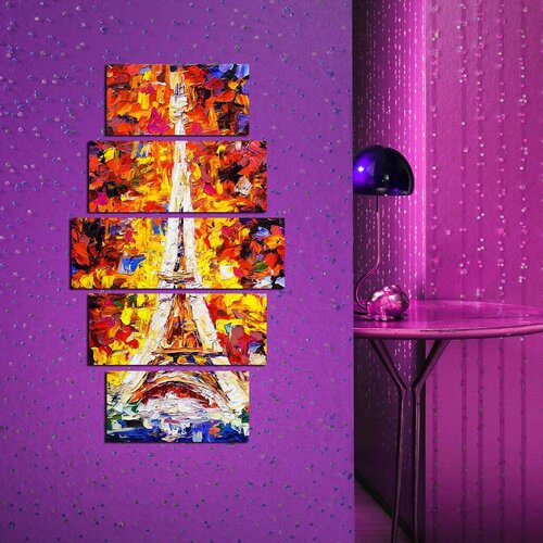 Wallity Set Slika 5ABSMDF-96, 5 Delova Cene