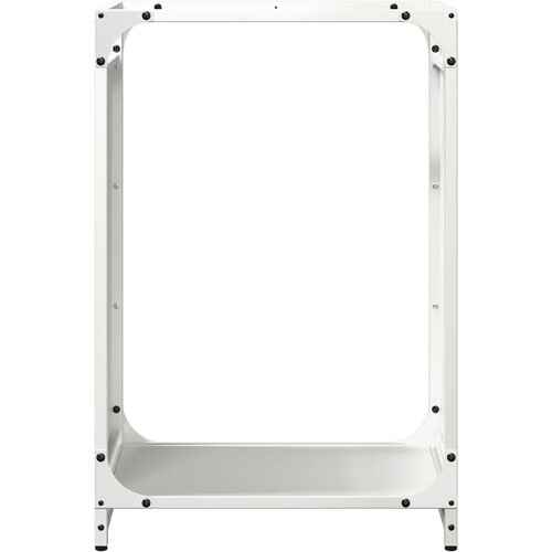  Stalak za drva crni 44x28x65 cm hladno valjani čelik Slike