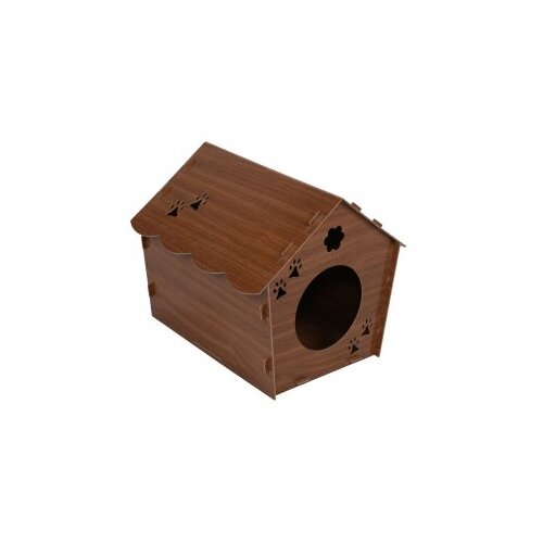 WALLXPERT Aberto Design Kućica za mačke, 38x43x40cm, Braon Cijene