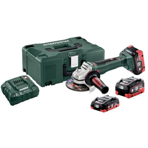 Metabo WB 18 LTX BL 15-125 Quick 601730660 akumulatorska kutna brusilica 125 mm bez četkica, uklj. 2 akumulatora, uklj. punjač, uklj. kofer 18 V 5.5 Ah Cijene