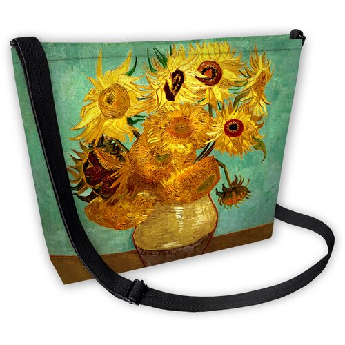 Bertoni unisex's Canvas Bag Samba Sunflowers Cene