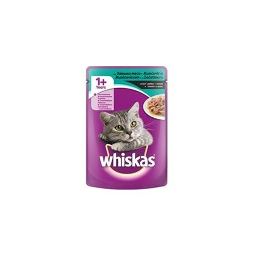 Mars Pet Care whiskas kesica za mačke - zečetina u sosu 100gr Slike