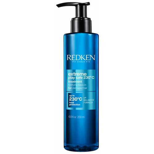 Redken Extreme Play Safe 230°C Treatment krema za lase s toplotno zaščito 200 ml za ženske