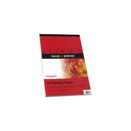 Daler Rowny Blok za oljne barve Georgian 25,4x17,78 cm, 250g, 12 listni, (22005472) Slike