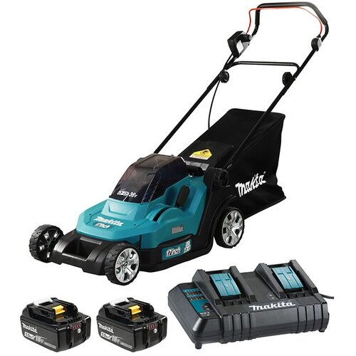 Makita aku kosilica DLM538CT2(18+18V,53cm,2xBL1850) Slike