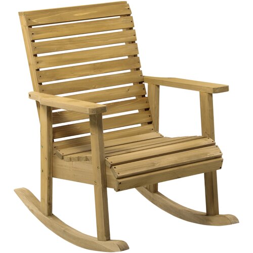 HOMCOM Gugalnik 64x86x85 cm rjave barve, (5000232196) Cene