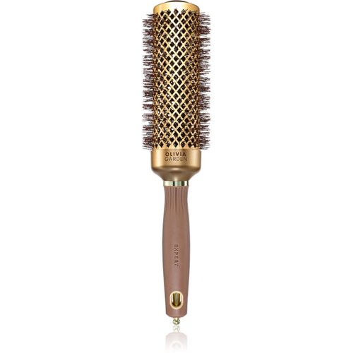 Olivia Garden Expert Blowout Speed Gold&amp;amp;Brown okrugla četka za kosu 45mm 1 kom Slike