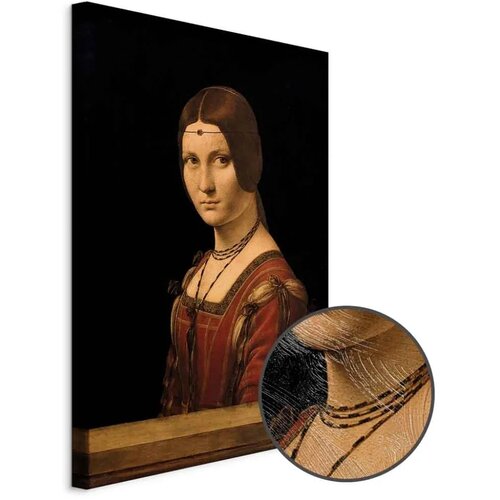 Slika - Leonardo da Vinci – Beautiful Ferronière 40x60 Premium Print Cene