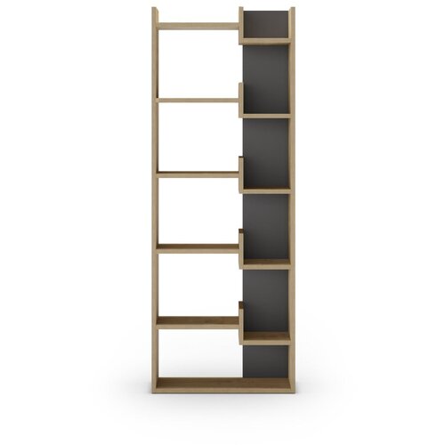 Marckeric Biblioteka u dekoru hrasta 60,5x162 cm Klapo &amp;ndash; Slike