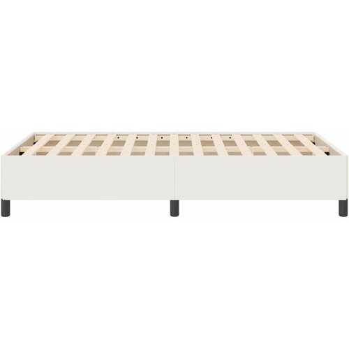  Krevet s opruga kutije Krem 120 x 190 cm Kordura tekstil Slike