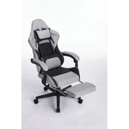Eplaygame Gaming stolica HC-4095 BG platno/sivo crna Cene