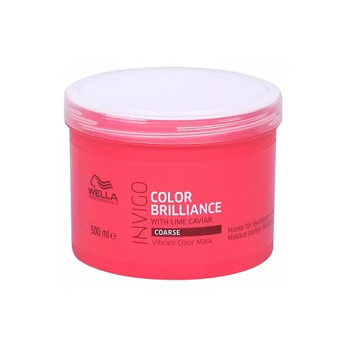 Wella Professionals Invigo Color Brilliance maska za obojenu grubu kosu 500 ml