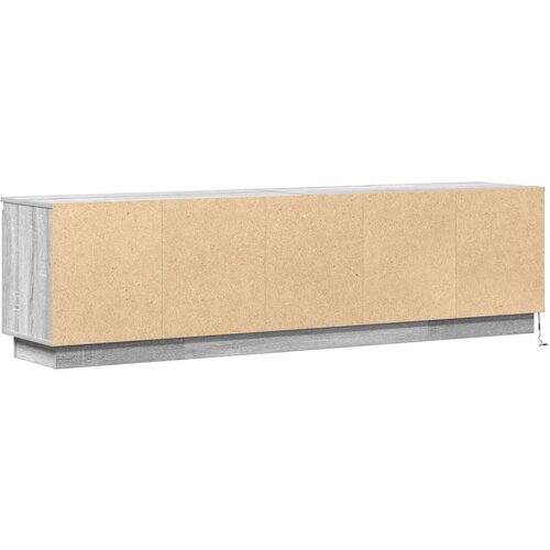  ormar s LED plavi Sonoma 180x38x49 cm konstruirano drvo Slike