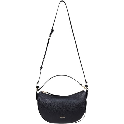 Coccinelle HANDBAG GRAINED LEATHER NOIR E1 SHA 13 03 01 Crna Slike