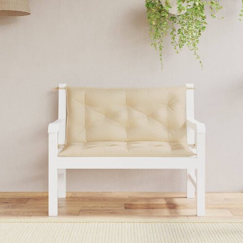 vidaXL Jastuci za vrtnu klupu 2 kom bež 100x50x7 cm tkanine Oxford Cijene