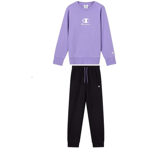 Champion Otro&amp;scaron;ki kompleti Crewneck Sweatsuit Rožnata Slike