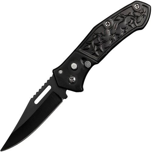 IZMAEL Outdoorov zložljiv nož ZR - 41086 - Črna Slike