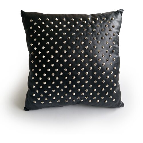 Black Label BDSM Studded Leather Cushion Slike