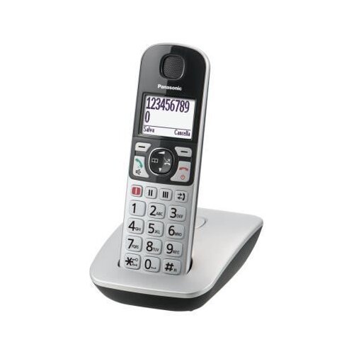 Panasonic Brezžični telefon KX-TGE510JTS srebrne barve, (5000506908) Cene