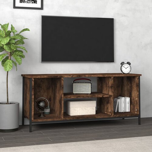 The Living Store TV omarica dimljeni hrast 102x35x45 cm inženirski les - TV Omarica, (21375057) Slike