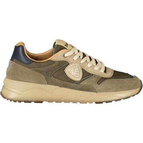 Blauer Ozark01 Nus mu&amp;scaron;ke tenisice s taupe detaljima zelene Slike
