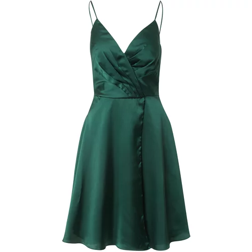 MAGIC NIGHTS Koktel haljina smaragdno zelena