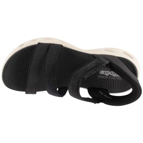 Skechers &amp;Scaron;portni sandali Slip-Ins: GO Walk Glide-Step 2.0 Sandal - Ella Črna Slike