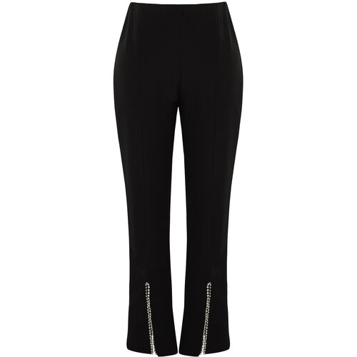 Trendyol Curve Plus Size Pants - Black - Flare Cene