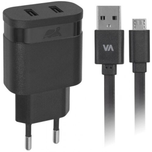 Rivacase HI&amp;Scaron;NI POLNILEC VA4123 3,4A + podatkovno polnilni kabel MicroUSB Slike