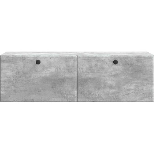  ormar za zid 98 x 31 x 30 cm Betonska siva Konstruirano drvo Slike