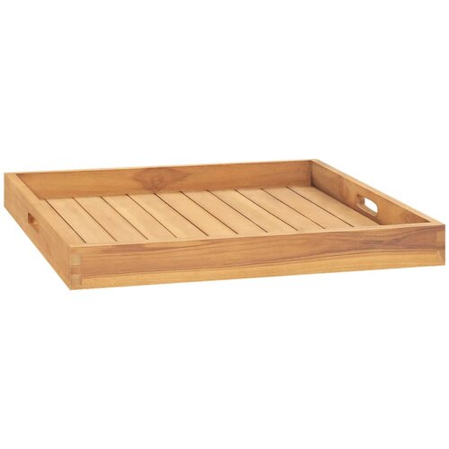 vidaXL Pladanj za posluživanje 60 x 60 cm od masivne tikovine Cijene