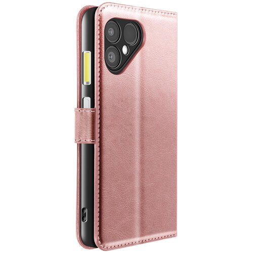 Oem Mayaxess, Denarnica za Fairphone 6 z zapestnim trakom in funkcijo stojala, Šampanjec roza, (5000208819) Cene