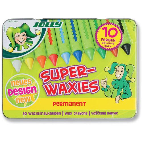  Pasteli Jolly superwaxies permanent 10 kosov v kovinski &amp;scaron;katli Slike
