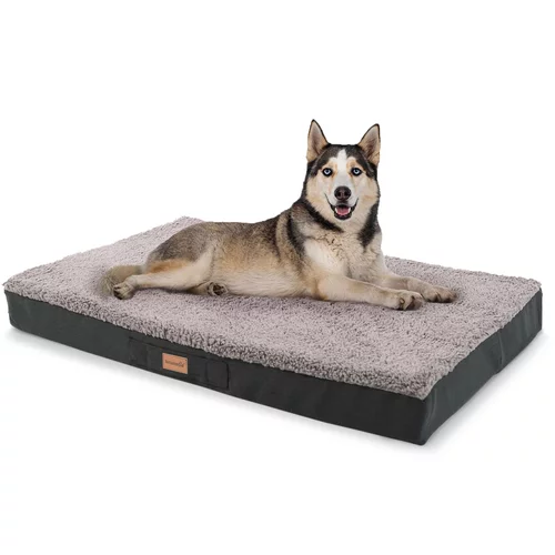 brunolie Balu, podloga za psa, jastuk za psa, perivi, ortopedski, protuklizni, prozračna memorijska pjena, veličina L (100 × 10 × 65 cm)