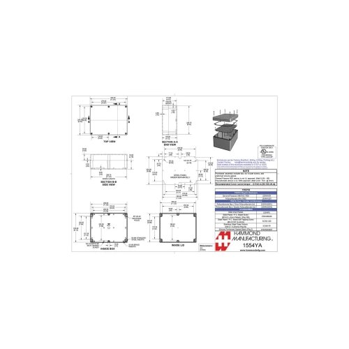 Hammond Electronics 1554 PC Univerzalno kućište Polikarbonat Siva 1 ST Cijene