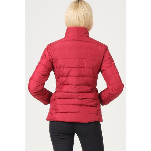 Dewberry Z6746 LADIES COAT-BURGUNDY Cene
