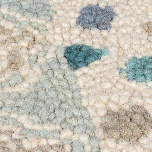 Flair Rugs Modro-bež ročno tkana volnena preproga 120x170 cm Eloise Patchwork &amp;ndash; Slike