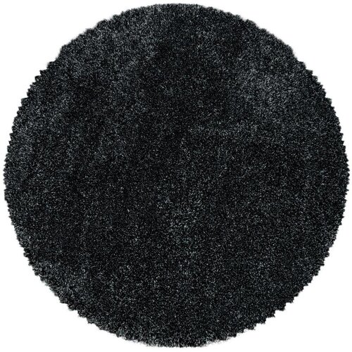 XXXL Preproga Fluffy, &amp;Oslash; 80cm, Antracit Slike