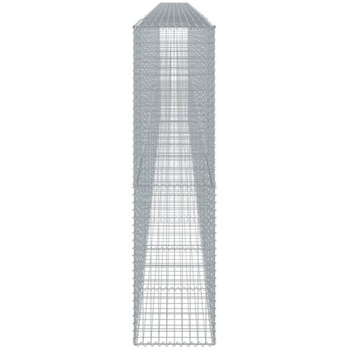  Gabionska ko&amp;scaron;ara s poklopcem 1000x50x200 cm pocinčano željezo Slike