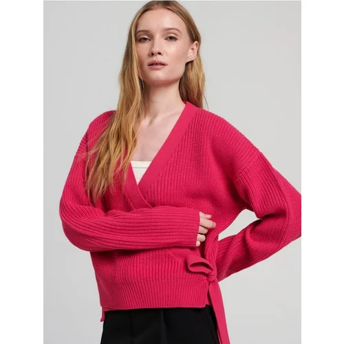 Sinsay ženski džemper na vezanje 3827F-43X
