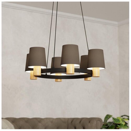 Eglo 43781 - Luster na sajli EDALE 6xE27/40W/230V Cene