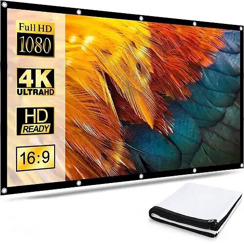 Kettz Platno za Projektor 120 Anti-svetlosni ekran16:9 160° Cene