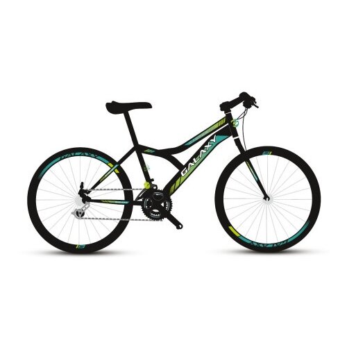 Galaxy casper 260 26" 18 crna/tirkiz/zeleni Bicikl ( 650068 ) Cene