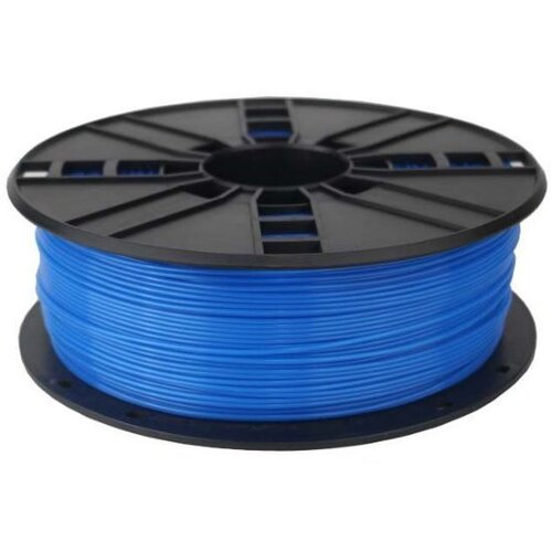 Gembird PLA filament for 3D printer, Fluorescent Blue, 1.75 mm, 1 kg Cene